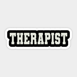 Therapist Word Sticker